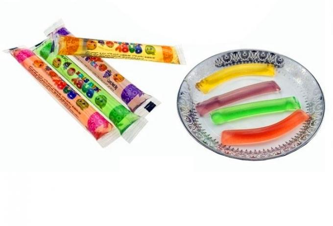 Mini forme de bâton de conception de sucrerie saine spéciale de fruit pour des enfants au-dessus de 3 années