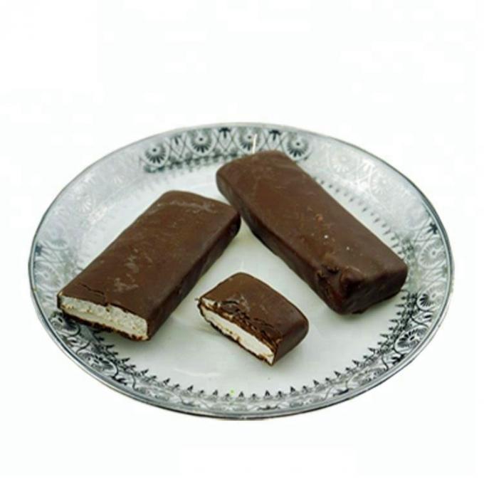 Goût croustillant recouvert de chocolat de Fruitage de mini guimauves coloré par doux